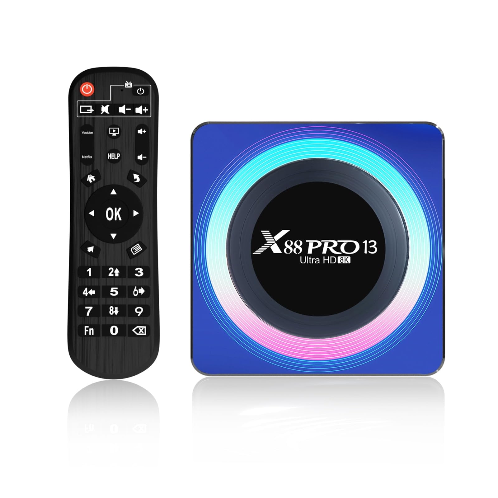 BOXPUT X88 PRO 13 Smart TV Box Android 13.0 RK3528 8K HD Media